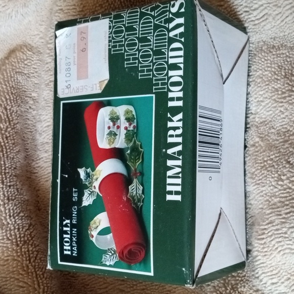 Vintage Bone China Napkin Rings - Picture 2 of 10